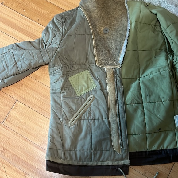 Vintage quilted patchwork jacket By Diesel. - Picture 9 of 9